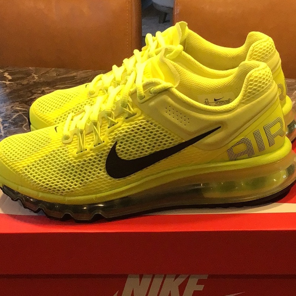 Nike Air Max 2013 Neon Yellow & Black